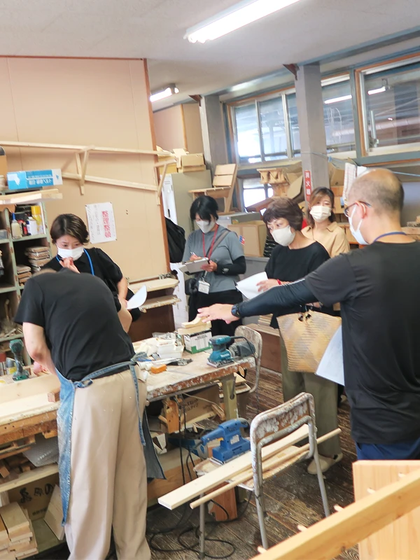 事業所見学会の様子